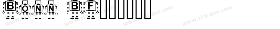 Bonn BF字体转换